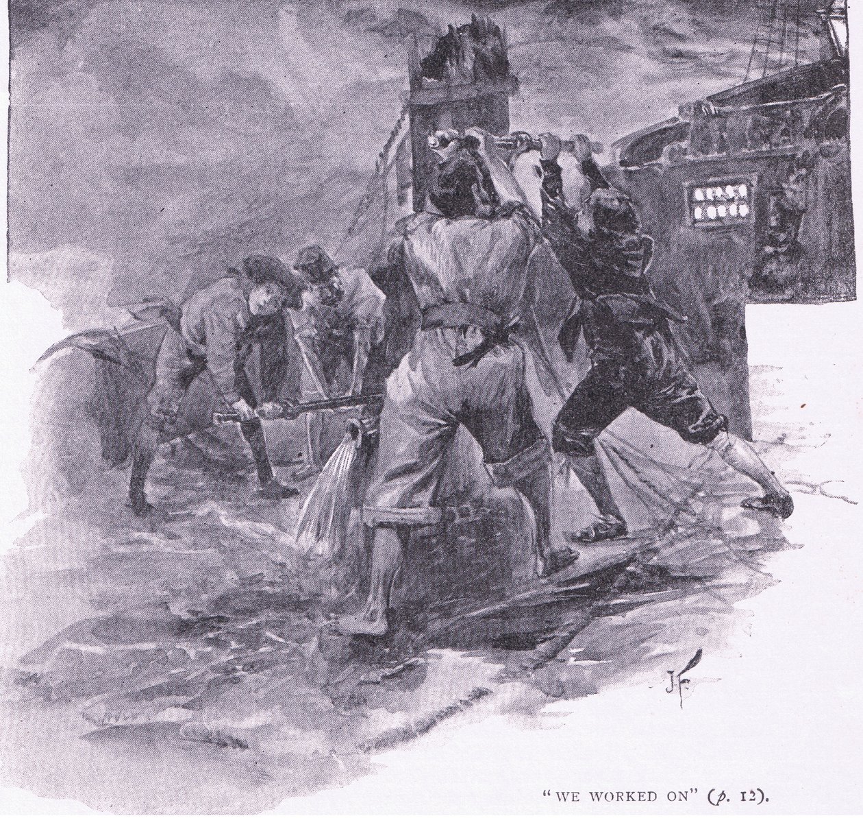 Hän työskentelee (litho) tekijältä Joseph Finnemore