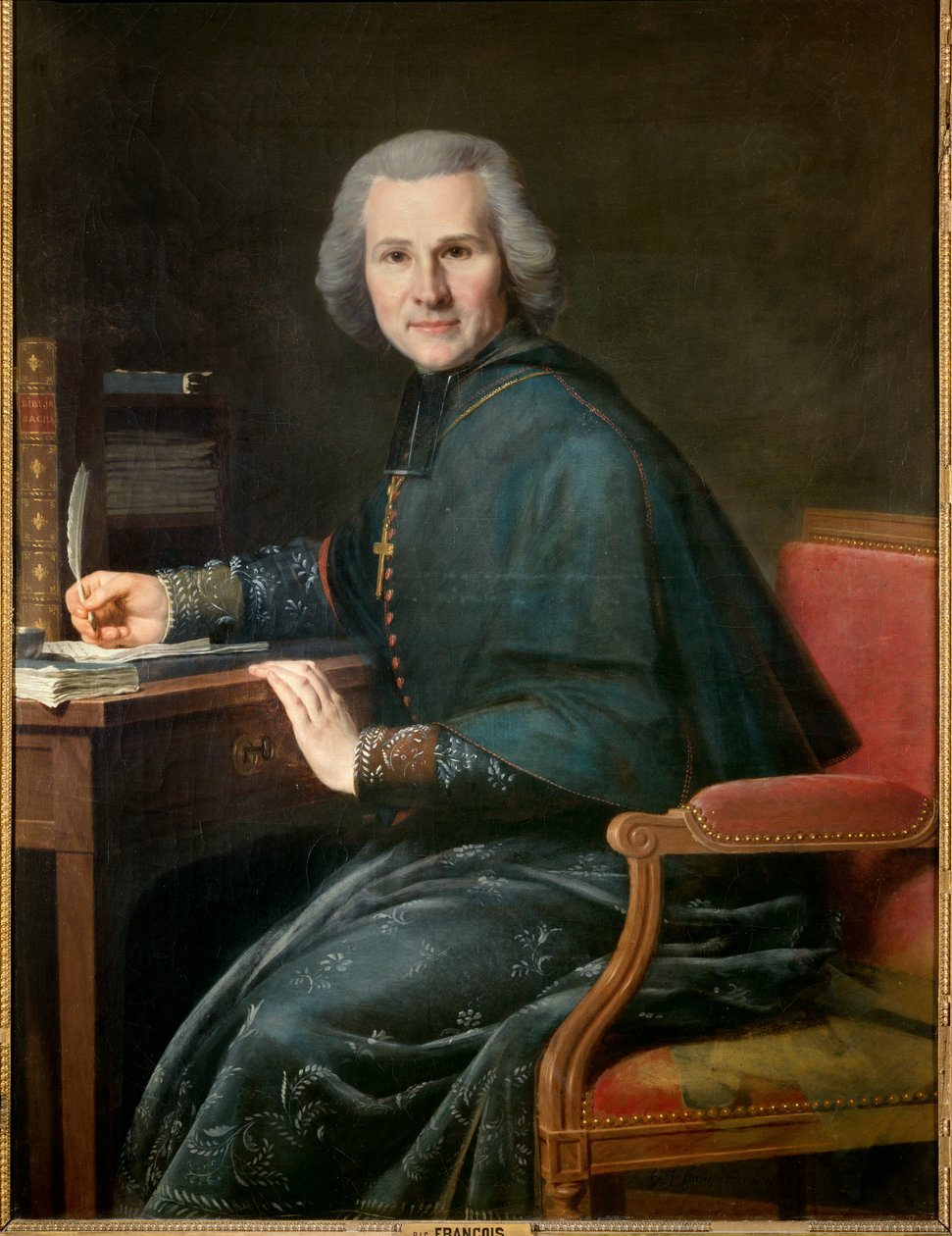 Muotokuva Abbe Gregoiresta (1750 - 1831), ranskalaisesta kirkosta ja poliitikosta. François P. J. Celestinin maalaus. Nancy, Musee Des Beaux Arts - Abbe Gregoiren muotokuva (1750-1831). Kirkollinen ja ranskalainen poliitikko. François P. J. Ce tekijältä Joseph Francois