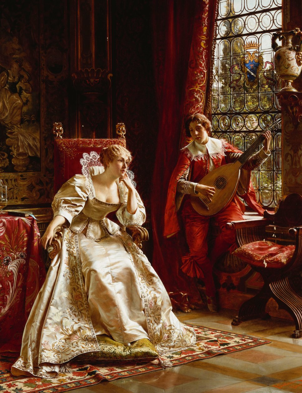 Serenade tekijältä Joseph Frederick Charles Soulacroix