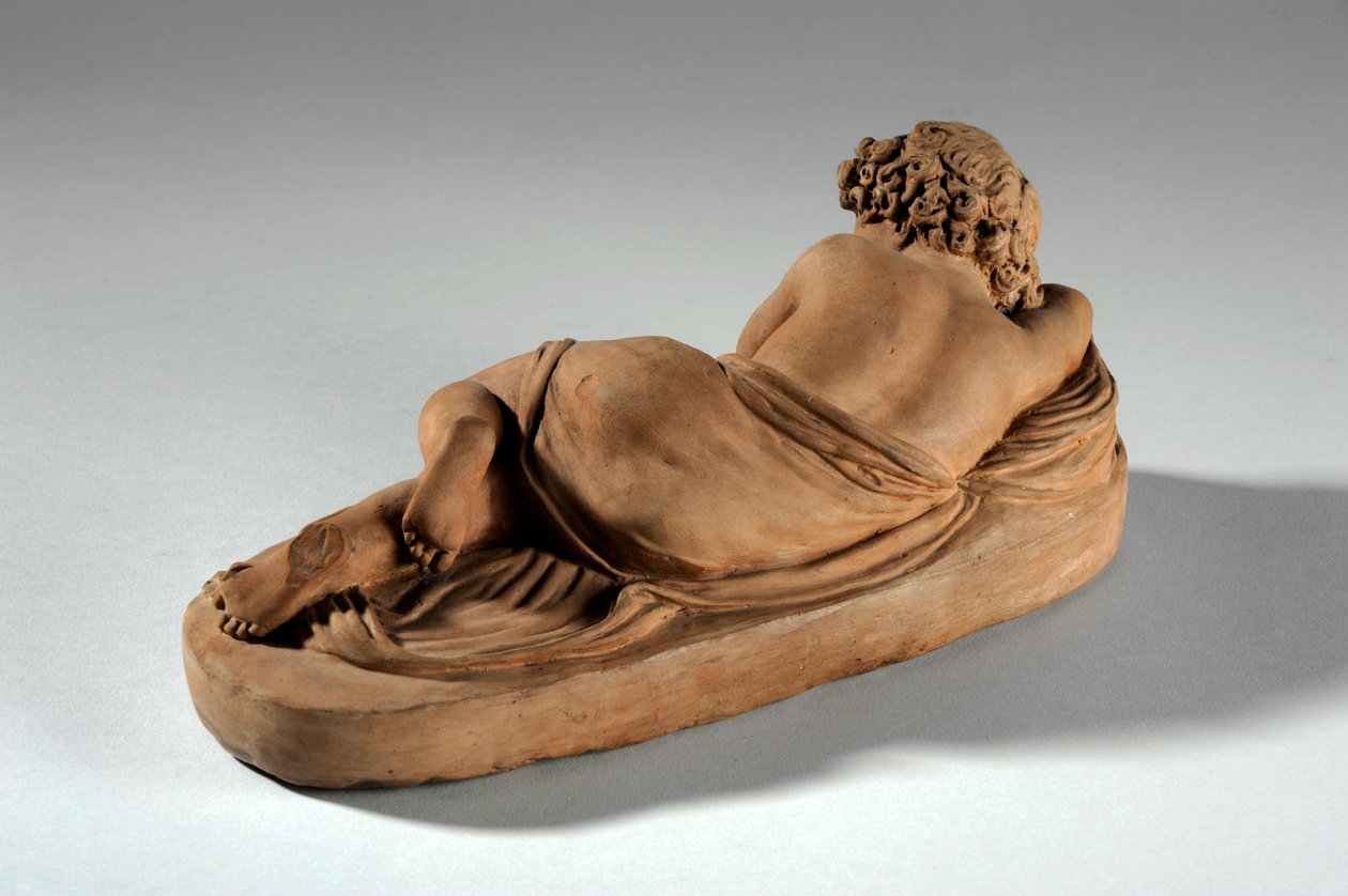 Maquette Margaret Gottille puupoikana tekijältä Joseph Gott