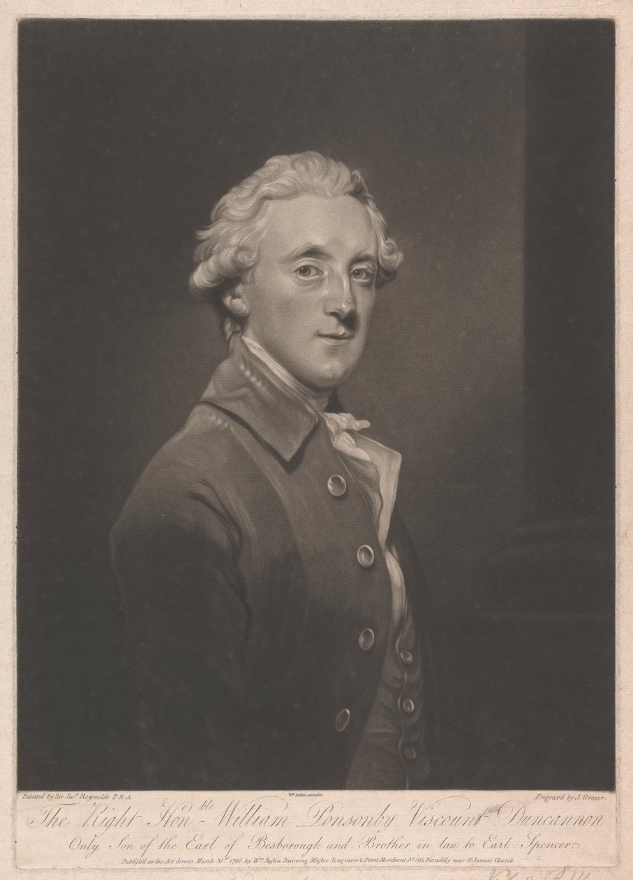 Frederick Ponsonby, varakreivi Duncannon, Bessboroughin kolmas jaarli tekijältä Joseph Grozer