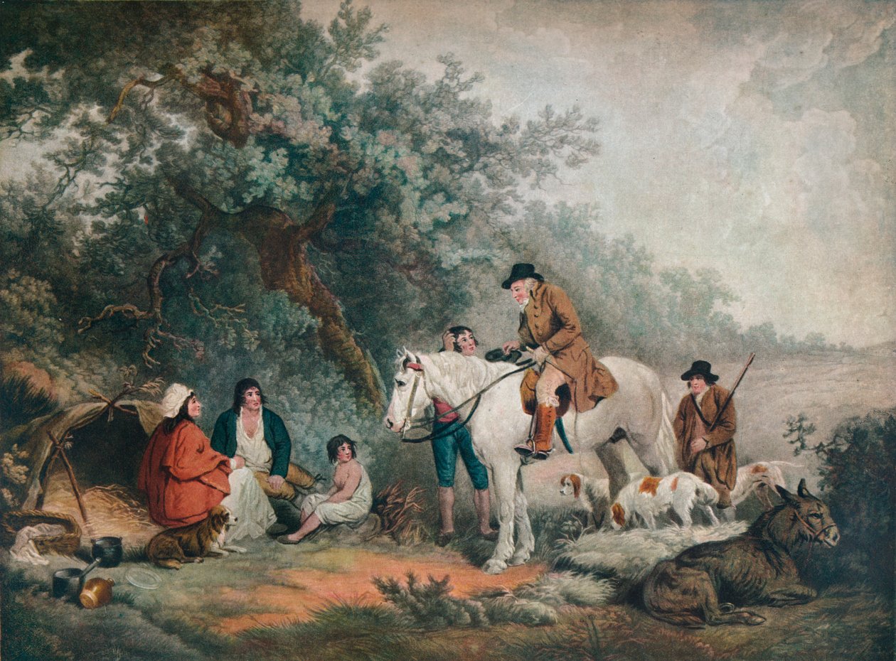 Aamu tai hyväntahtoinen urheilija, 1795, 1919 tekijältä Joseph Grozer