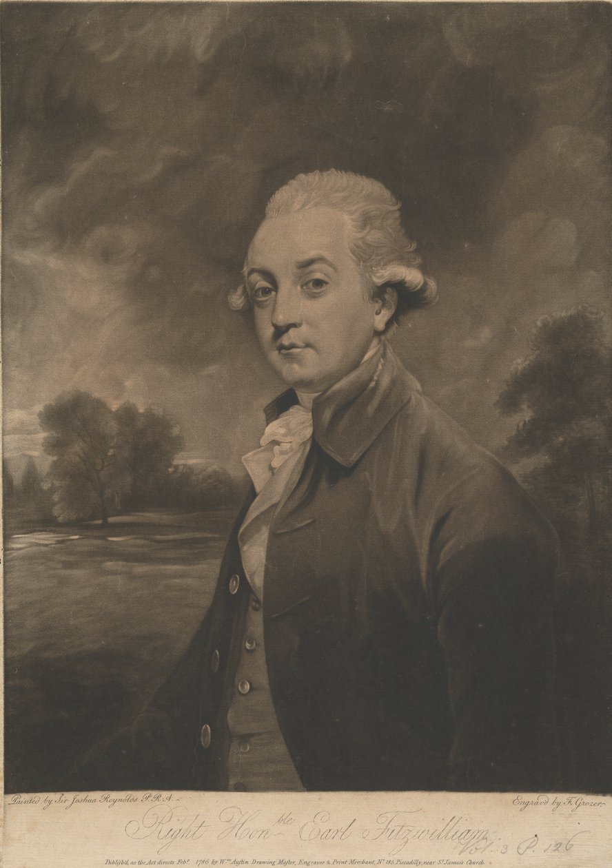 William Wenworth-Fitzwilliam, 4. Earl Fitzwilliam tekijältä Joseph Grozer