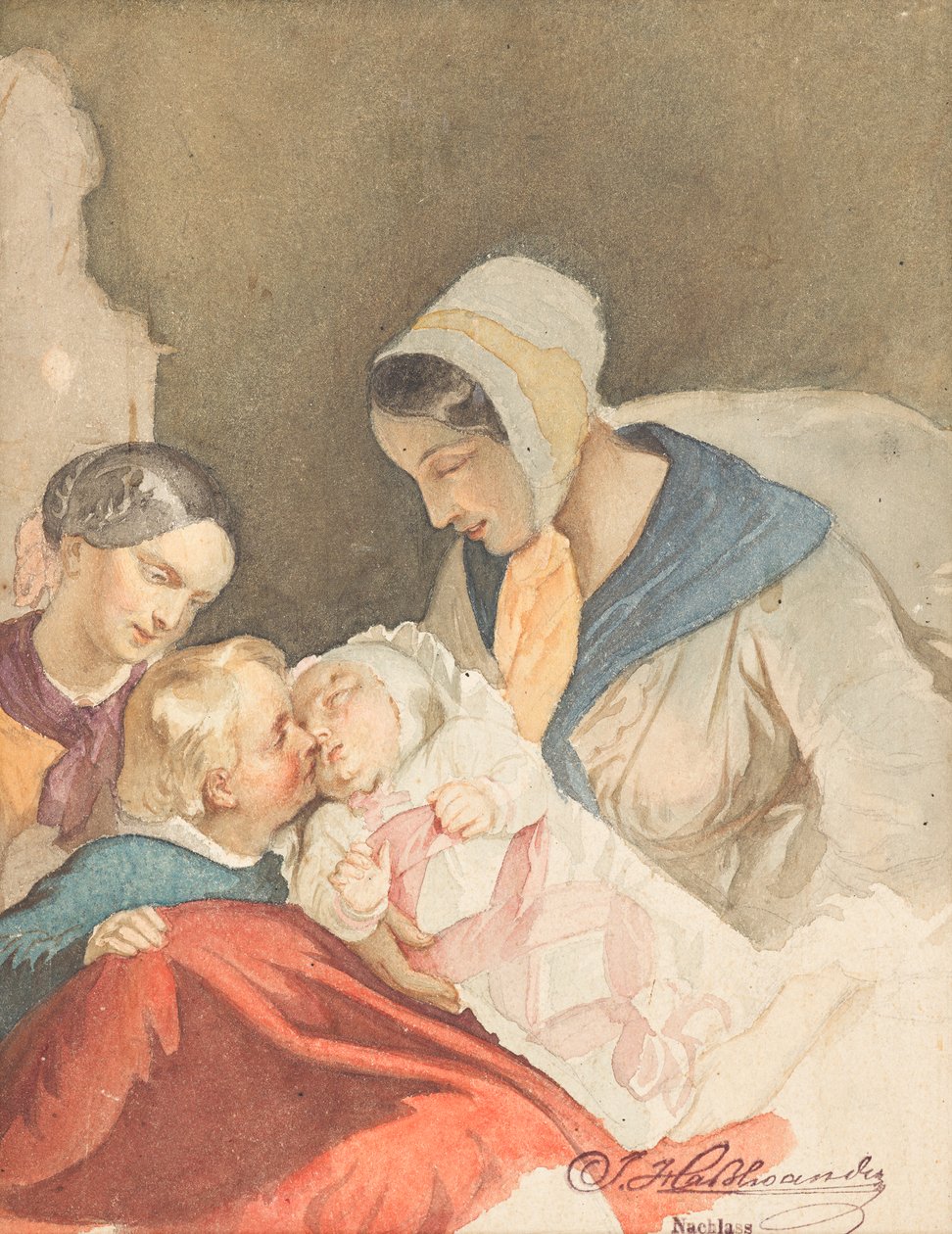 äidillinen onnellisuus tekijältä Joseph Hasslwander