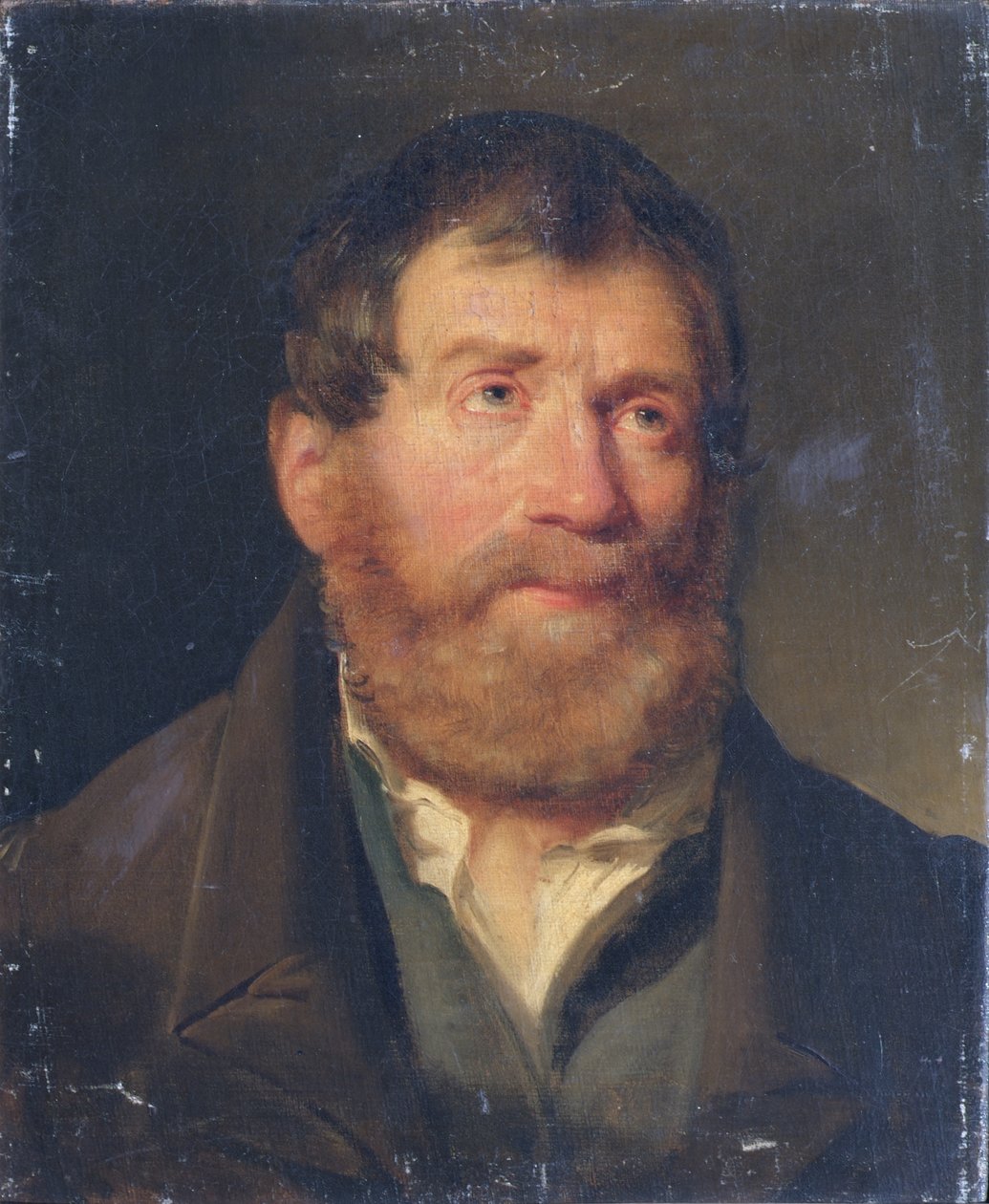 Miehen pään tutkimus tekijältä Joseph Hasslwander