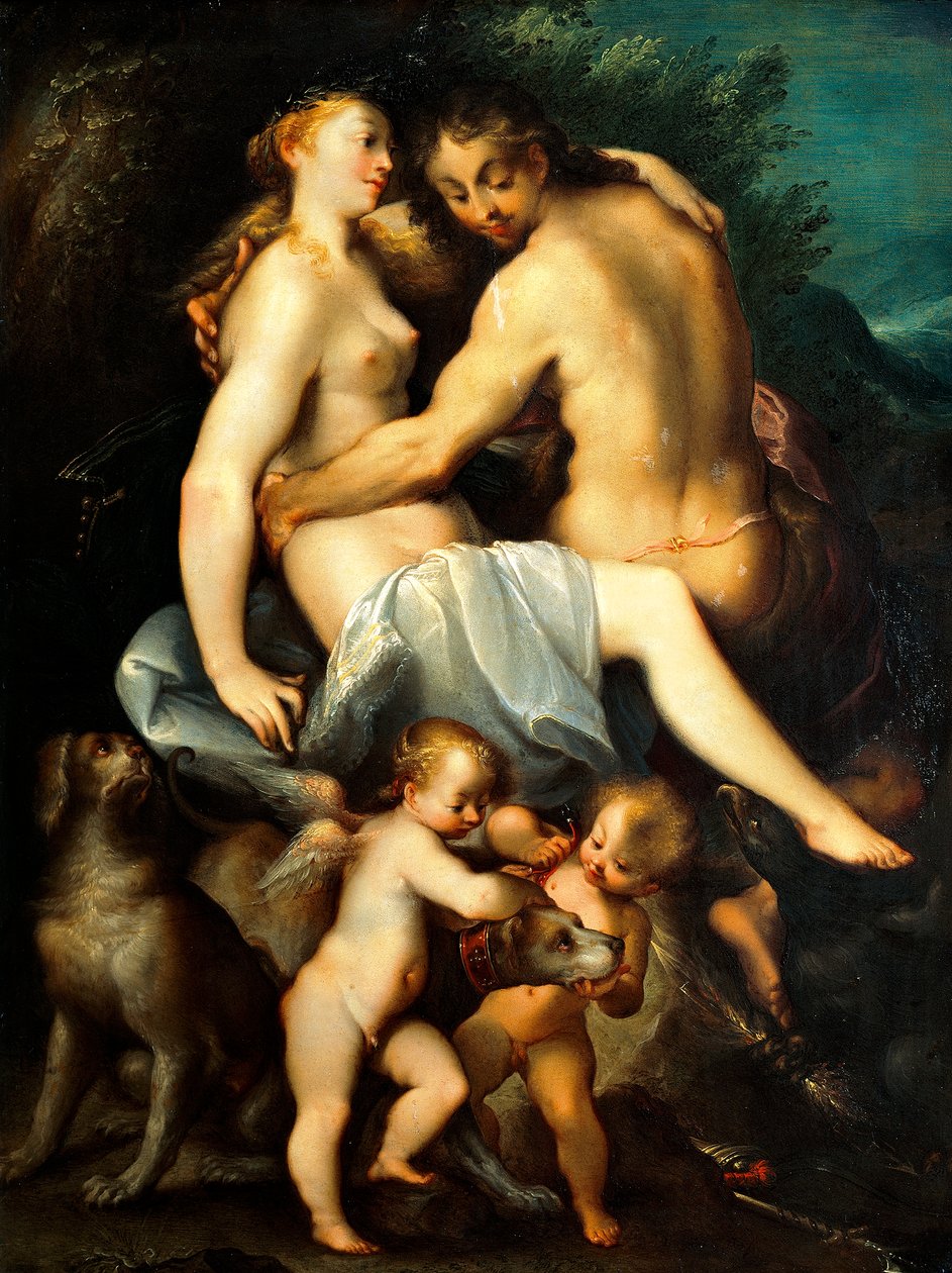 Venus ja Adonis tekijältä Joseph Heintz
