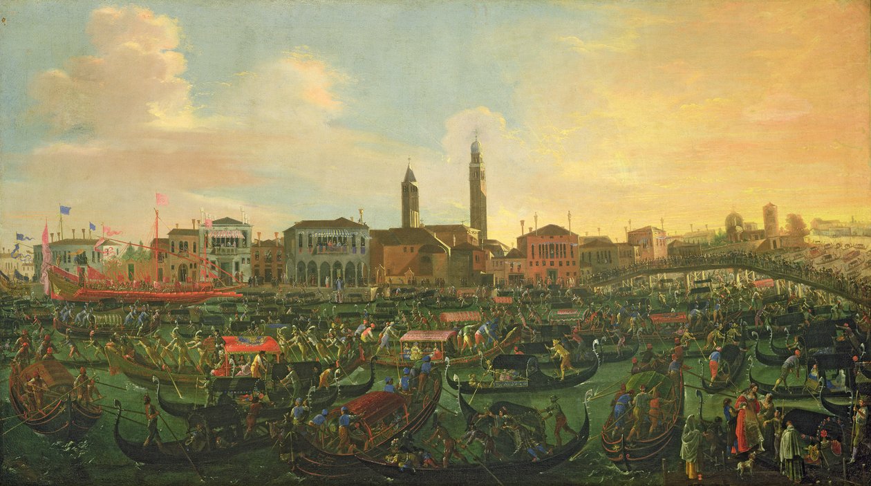 Regatta Muranossa, 1648 tekijältä Joseph Heintz der Jüngere