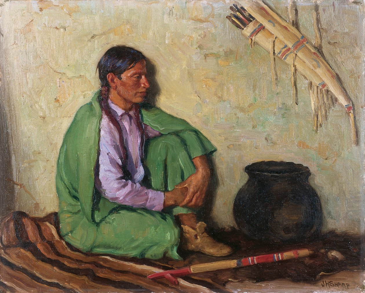 Metsästyspoika tekijältä Joseph Henry Sharp