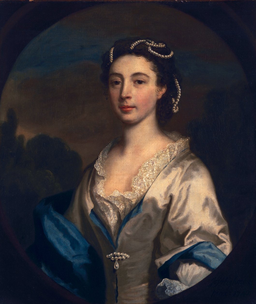 Frances West, 1742 tekijältä Joseph Highmore