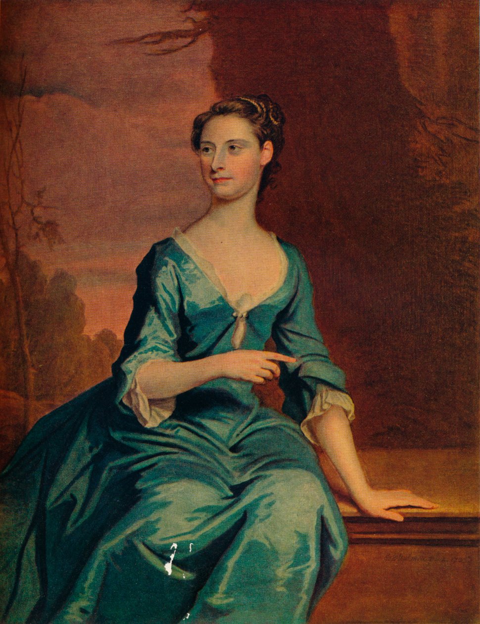 Rouva Melancthon Strong Nee Sanders Sandersteadista, 1700-luku tekijältä Joseph Highmore