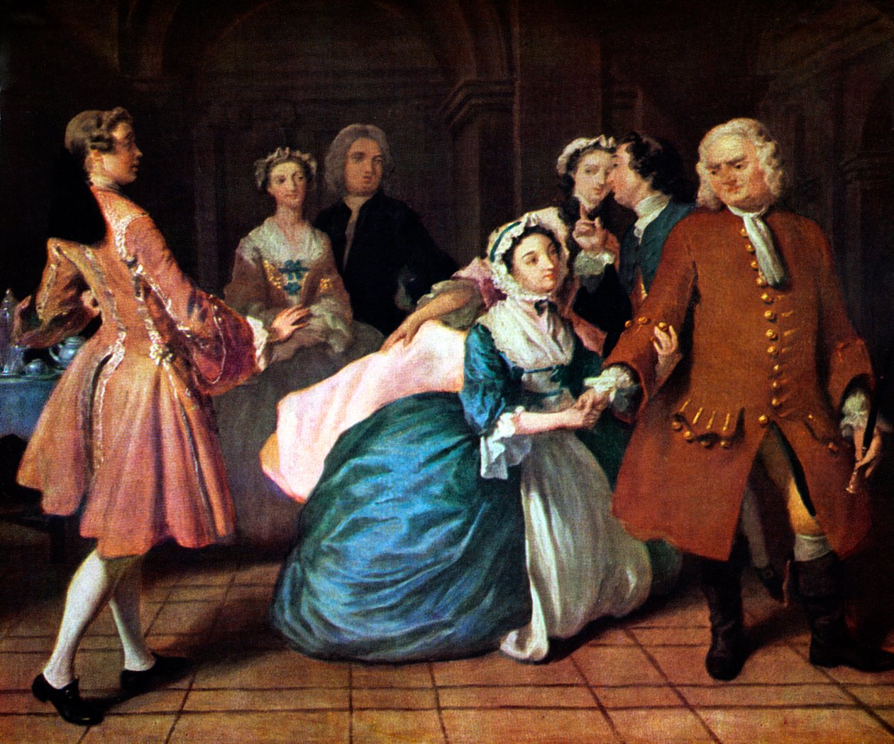 Samuel Richardson - kohtaus tekijältä Joseph Highmore