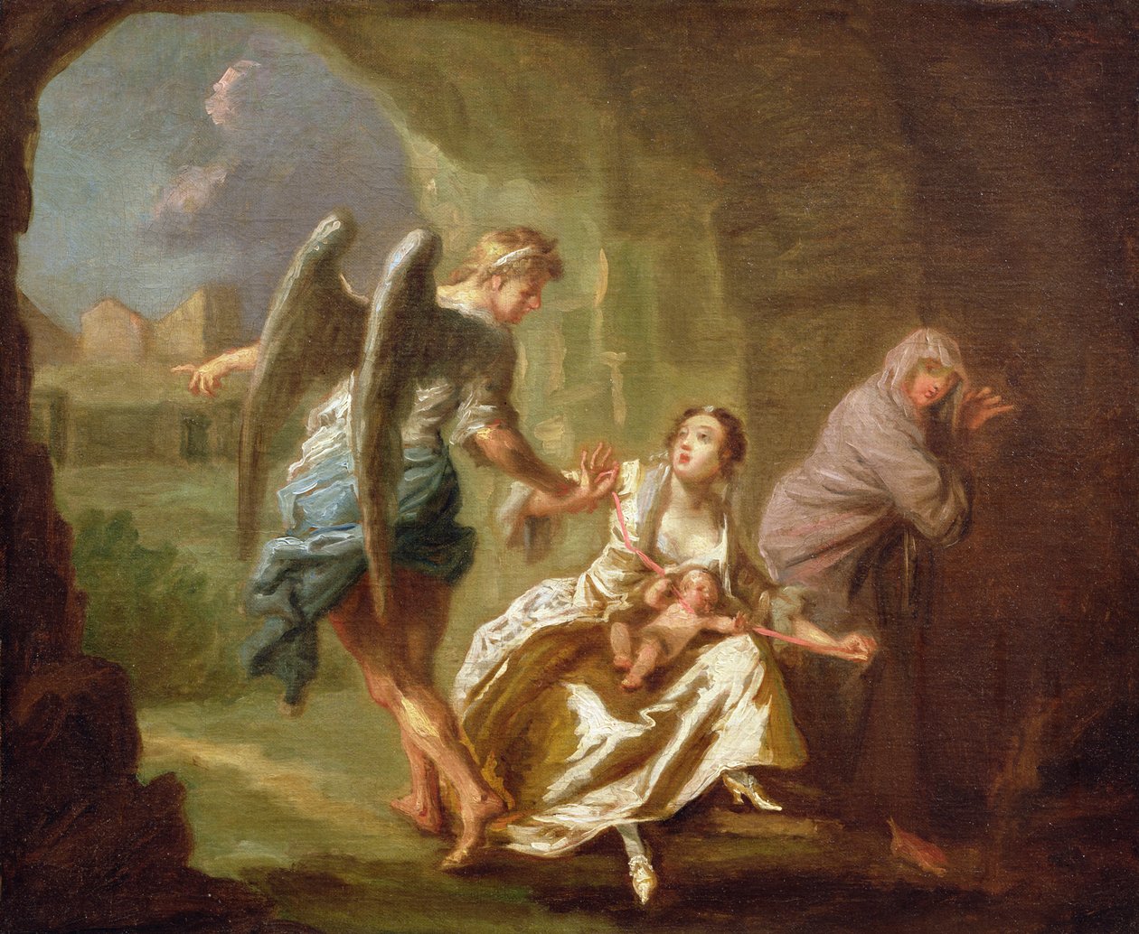 Armon enkeli, n. 1746 tekijältä Joseph Highmore