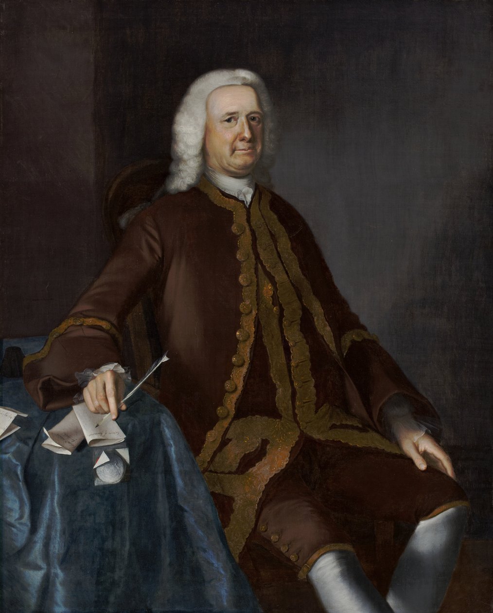 Eversti Theodore Atkinson, 1760 tekijältä Joseph Jonathan Blackburn