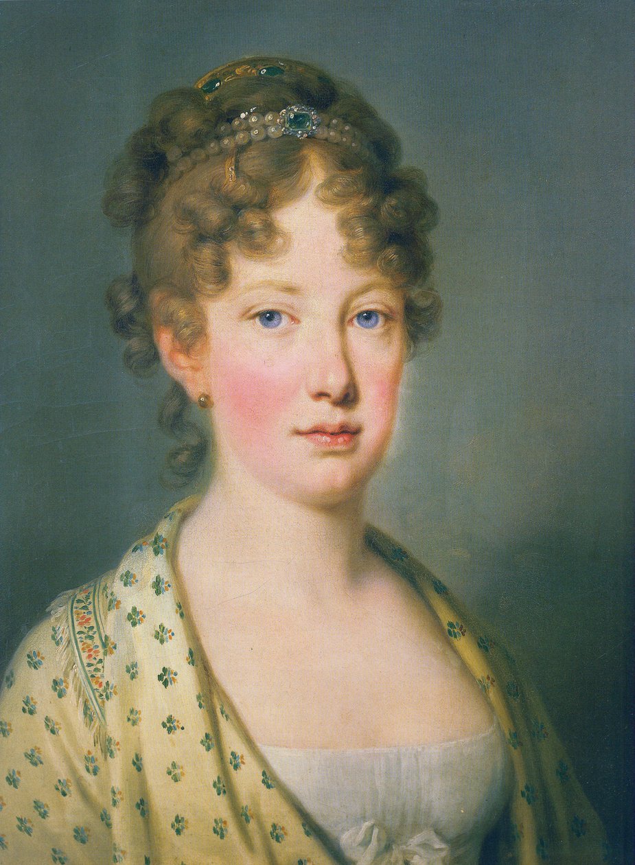 Muotokuva Maria Leopoldina Itävallan Maria Leopoldinasta tekijältä Joseph Kreutzinger