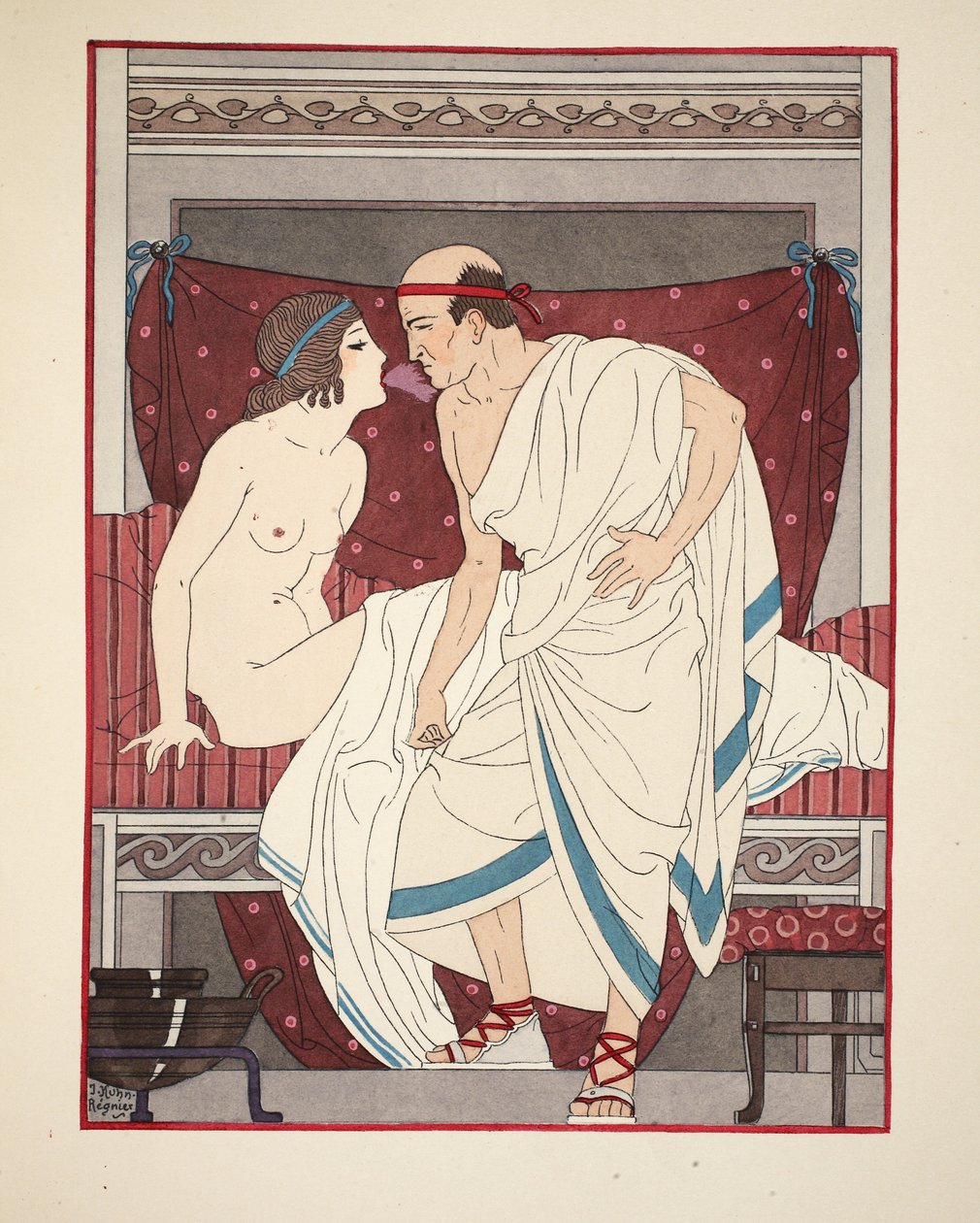 Breath of Youth, kuvitus teoksesta "Hippokrateen teokset", 1934 tekijältä Joseph Kuhn Regnier