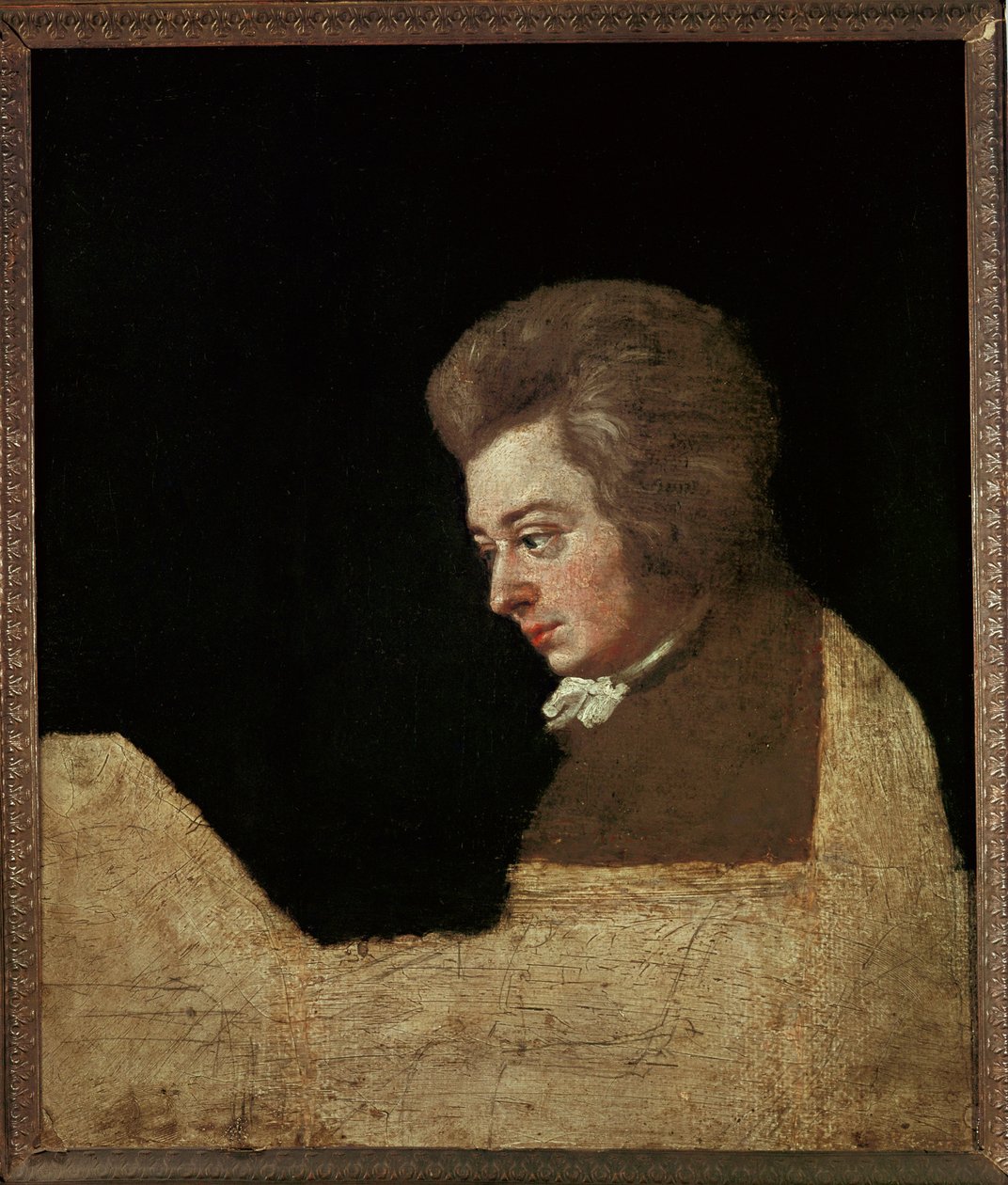 Wolfgang Amadeus Mozart ... (öljy kankaalle) tekijältä Joseph Lange