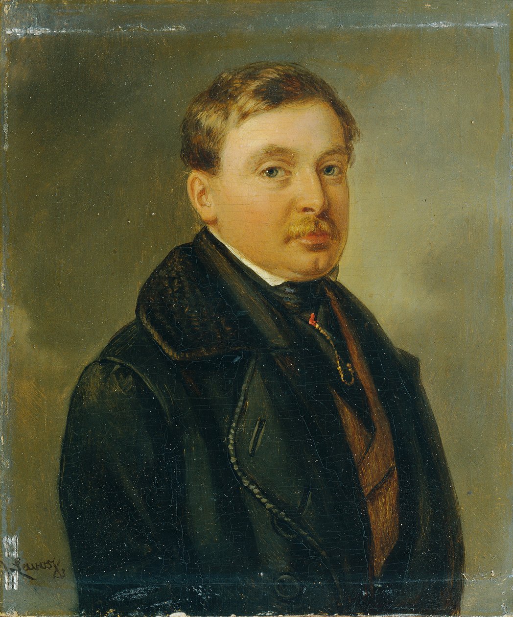 Siellä Josef Feid maalaa tekijältä Joseph Lavos