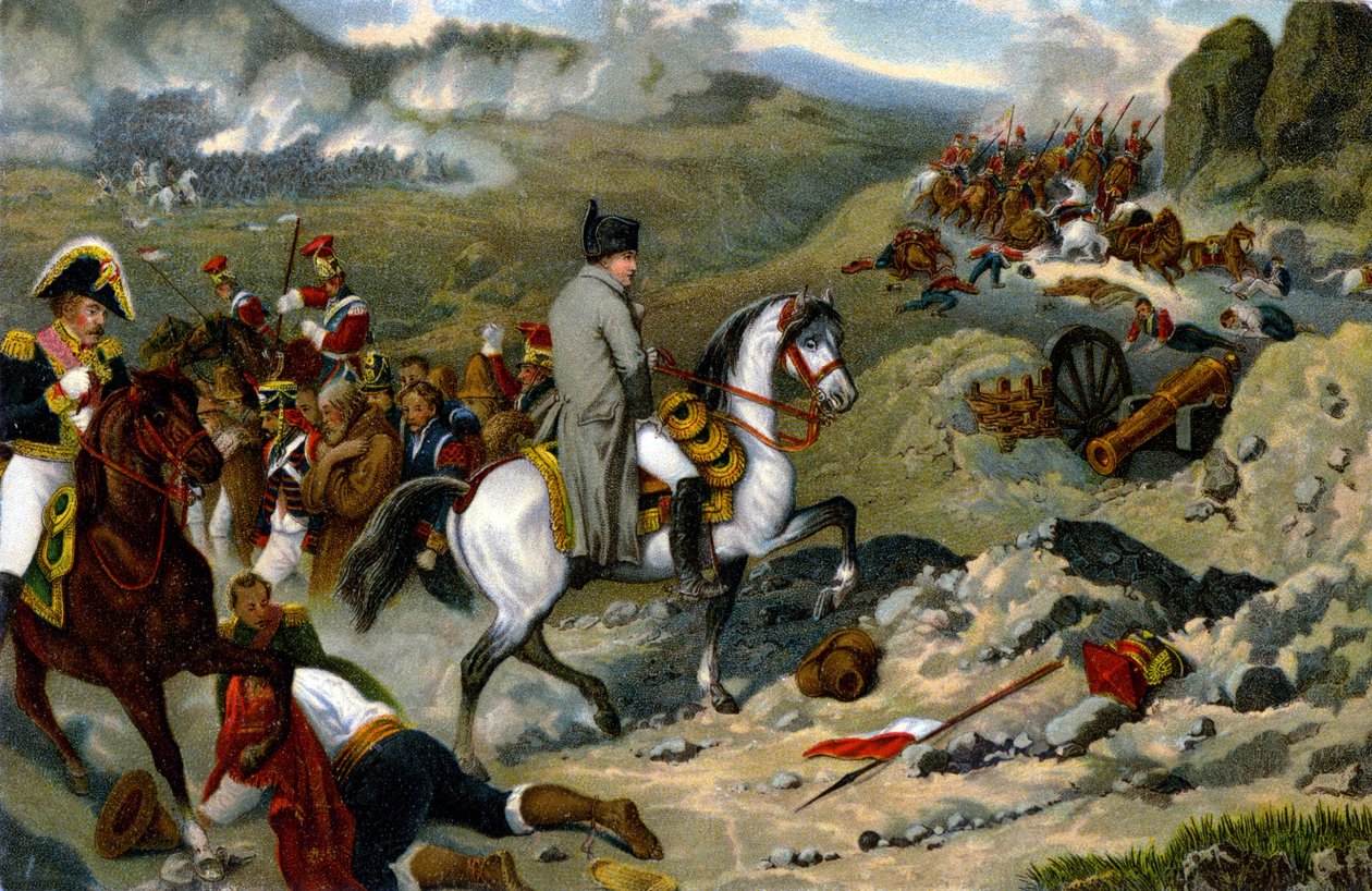 Somosierran taistelu tekijältä Joseph-Louis Hippolyte (after) Bellange