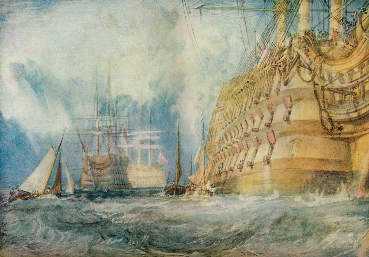 Ensiluokkainen myynti myymälöissä, 1818 tekijältä Joseph Mallord William Turner