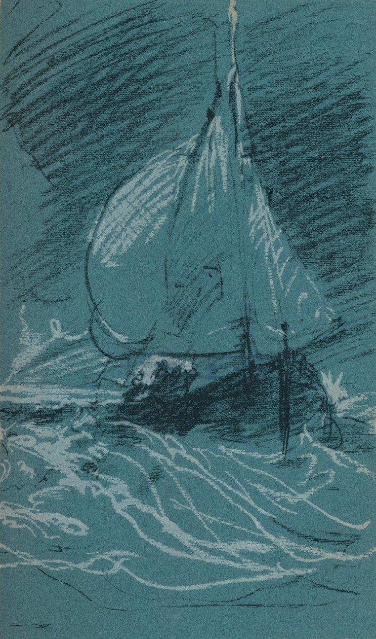 A Marine Study, c1830, 1906-7 tekijältä Joseph Mallord William Turner