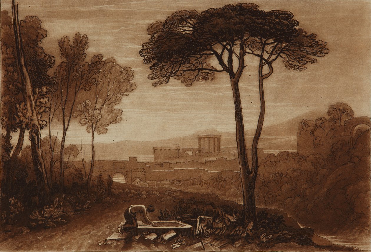 Kohtaus Campagnassa tekijältä Joseph Mallord William Turner