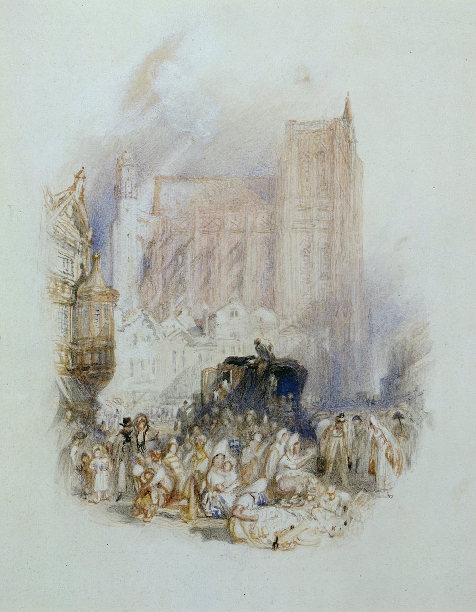 Abbeville tekijältä Joseph Mallord William Turner