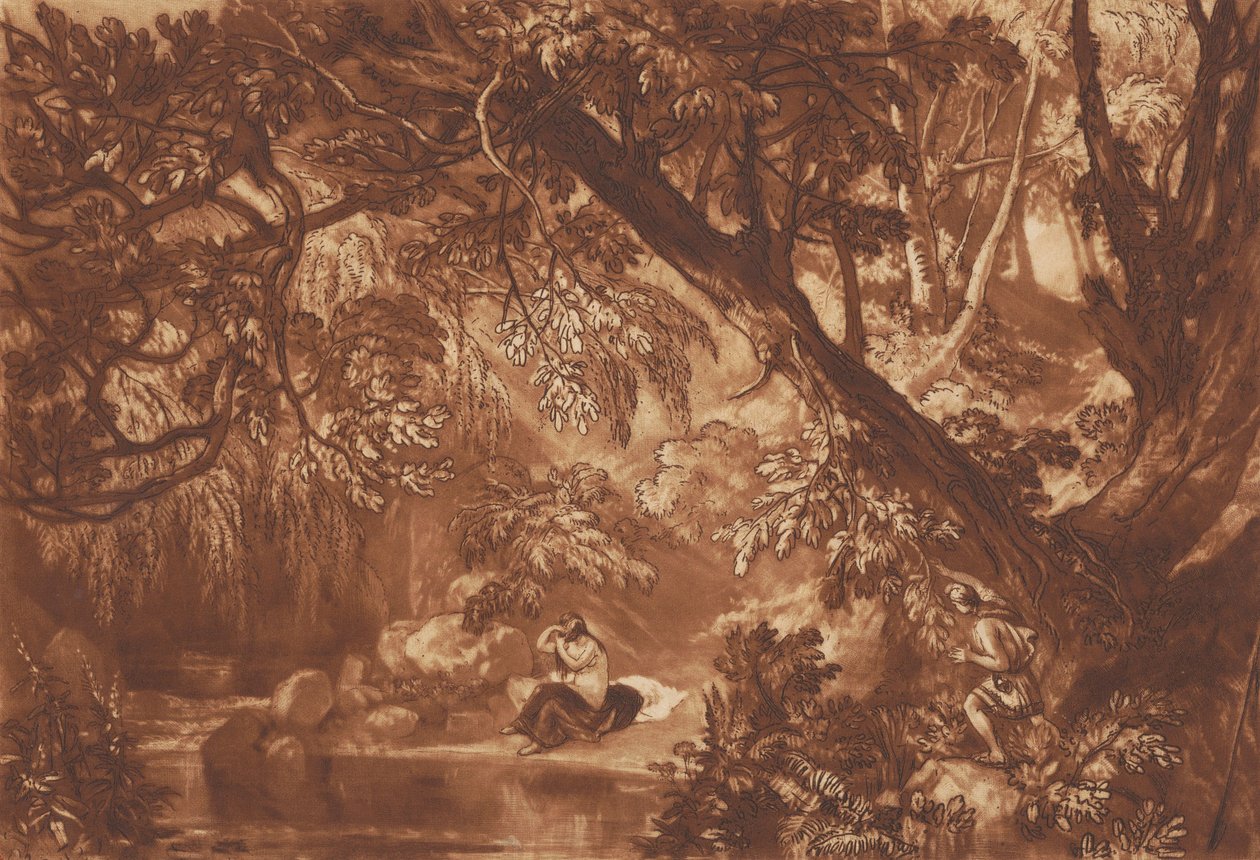 Aesacus ja Hesperie tekijältä Joseph Mallord William Turner