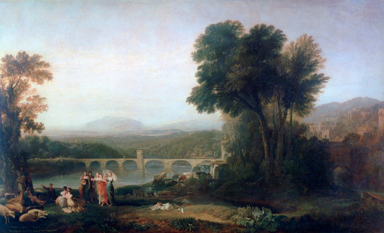 Apullia etsimässä Apullia, 1814 tekijältä Joseph Mallord William Turner