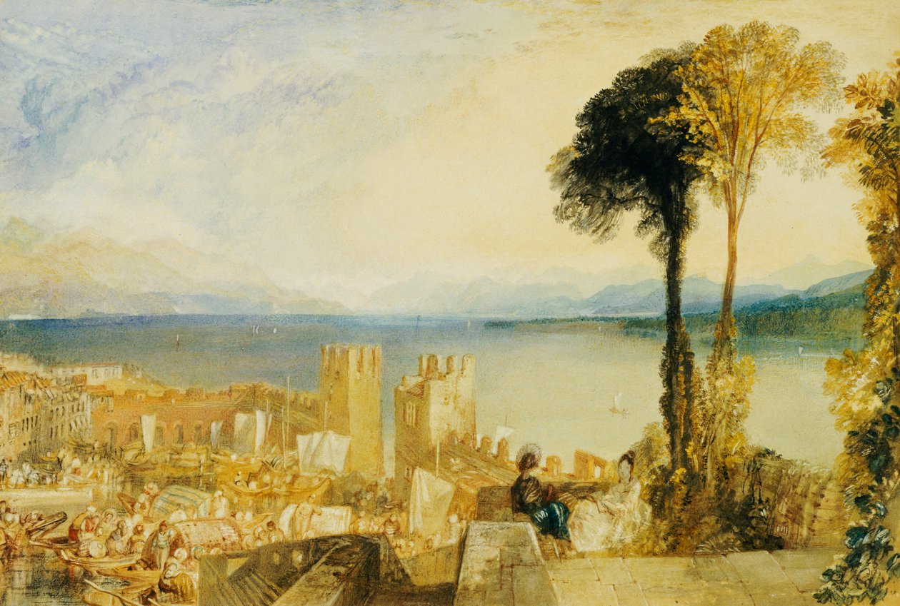 Arona, Lake Maggiore tekijältä Joseph Mallord William Turner