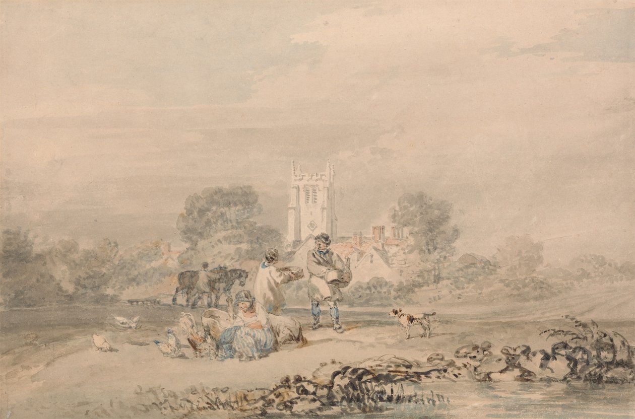 Viljan syyskylvö tekijältä Joseph Mallord William Turner