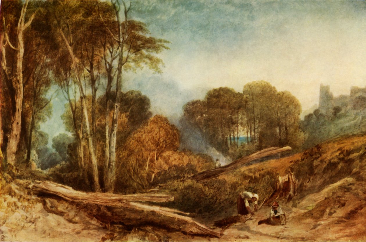 Beeston Castle, Cheshire, c1839, 1934. POISTA katso 0580035323 tekijältä Joseph Mallord William Turner