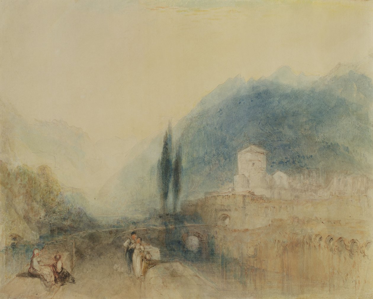 Bellinzona tekijältä Joseph Mallord William Turner
