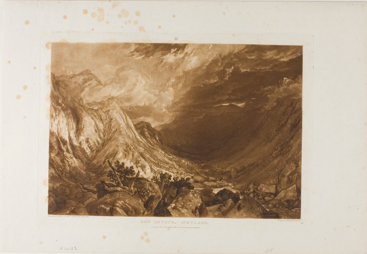 Ben Arthur, levy 69 Book of Studiesista tekijältä Joseph Mallord William Turner