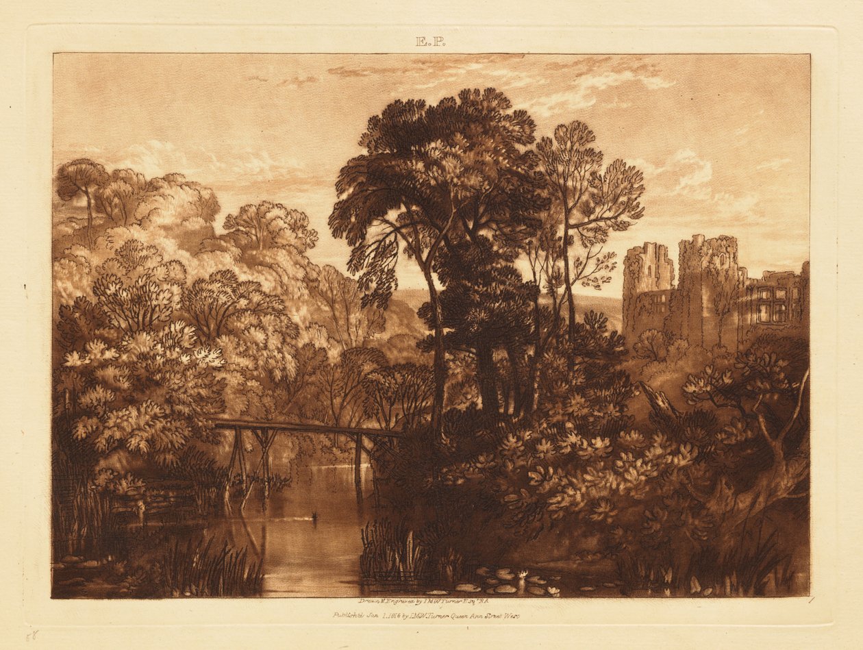 Berry Pomeroyn linna tekijältä Joseph Mallord William Turner