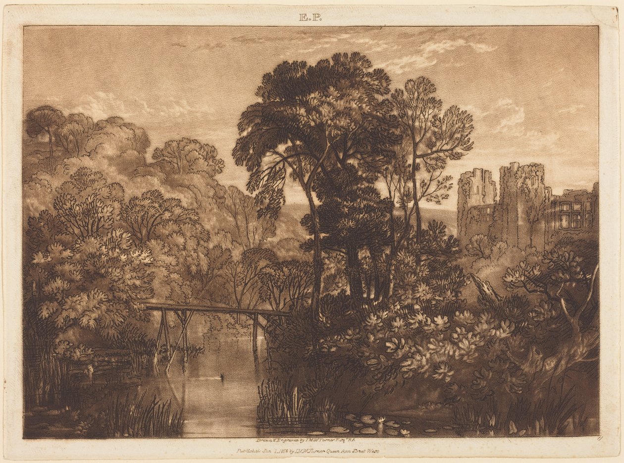 Berry Pomeroyn linna tekijältä Joseph Mallord William Turner