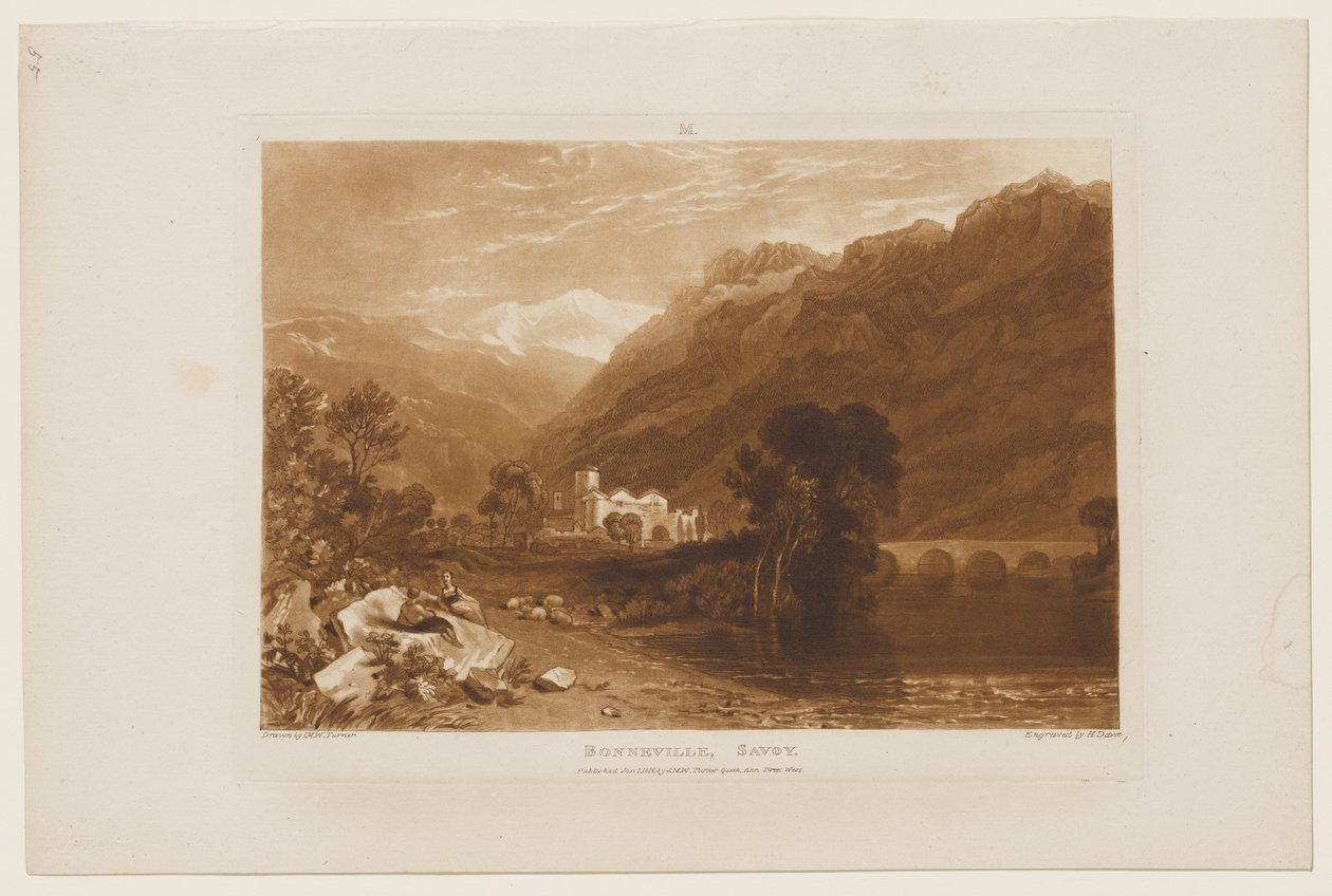 Bonnville tekijältä Joseph Mallord William Turner
