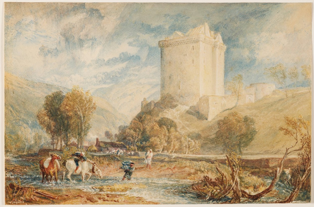 Borthwickin linna tekijältä Joseph Mallord William Turner