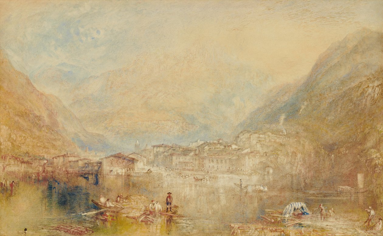 Brunnen Luzerninjärveltä tekijältä Joseph Mallord William Turner