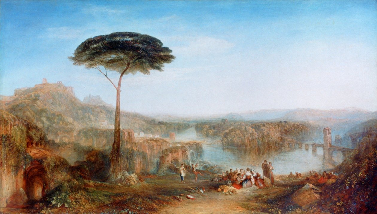 Childe Haroldin pyhiinvaellus, Italia, 1832 tekijältä Joseph Mallord William Turner