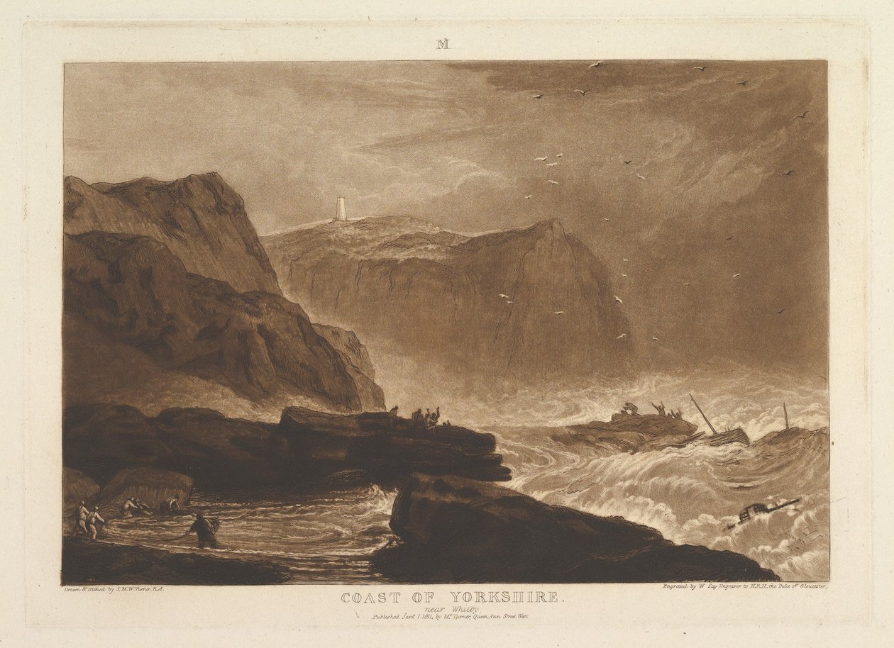 Tähti putoaa ja avaa helvetin, Apocalypse.n.d. tekijältä Joseph Mallord William Turner