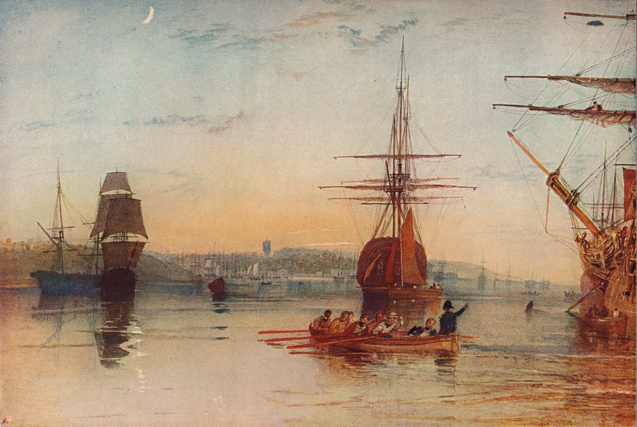 Cowes, 1909 tekijältä Joseph Mallord William Turner