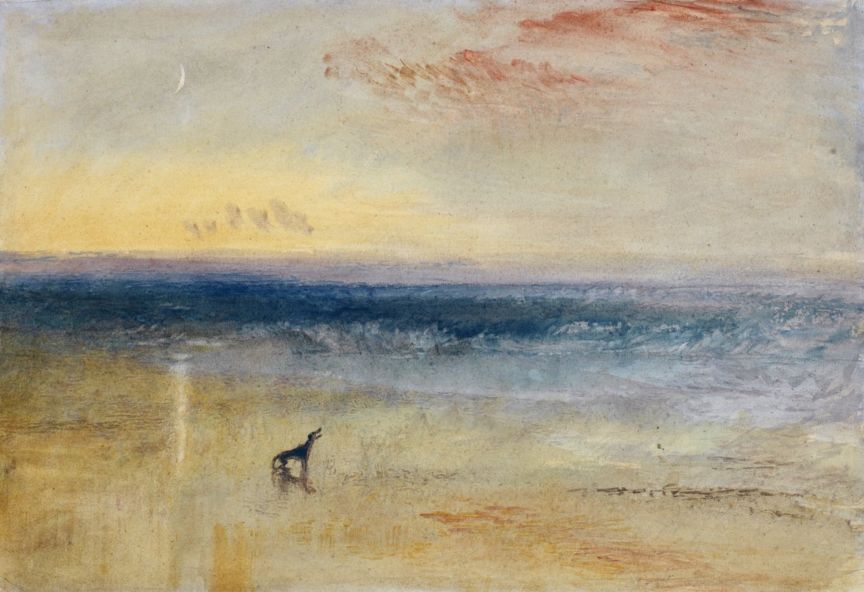 Huonekalut ja erilaiset esineet 1100- ja 1300-luvuilta tekijältä Joseph Mallord William Turner