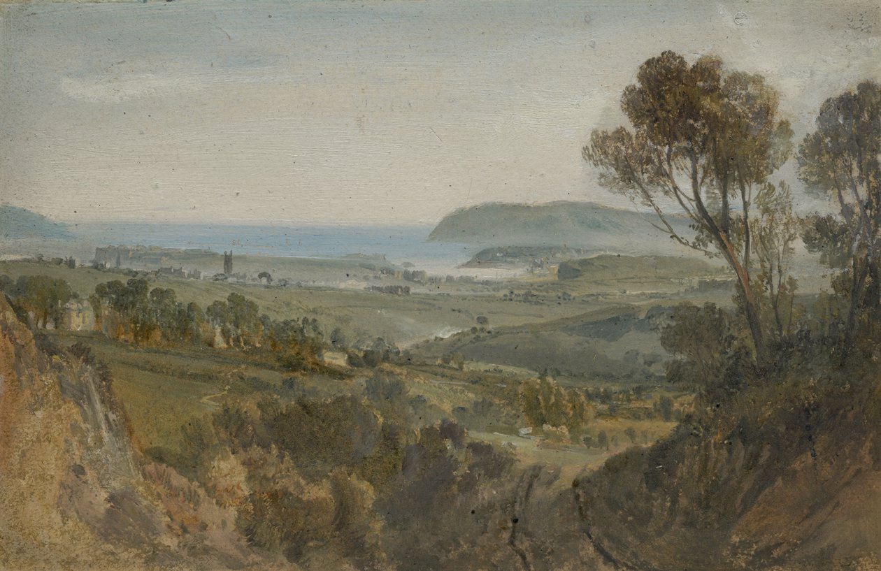 Etäinen näkymä Plymouthista, 1813 tekijältä Joseph Mallord William Turner