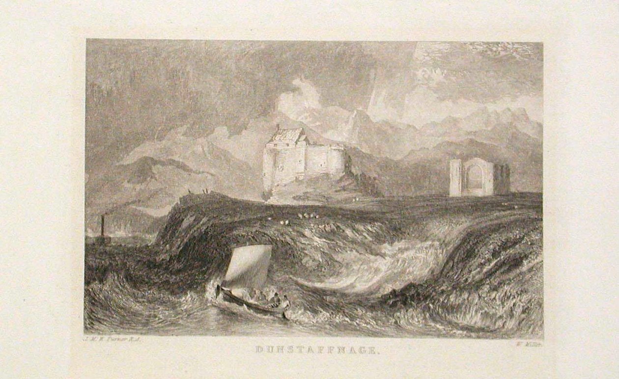 Dunstaffnage tekijältä Joseph Mallord William Turner