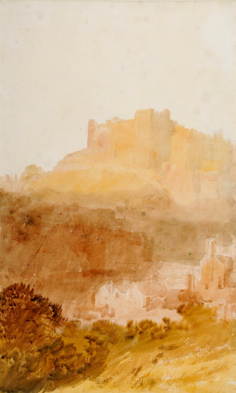 Durhamin linna tekijältä Joseph Mallord William Turner