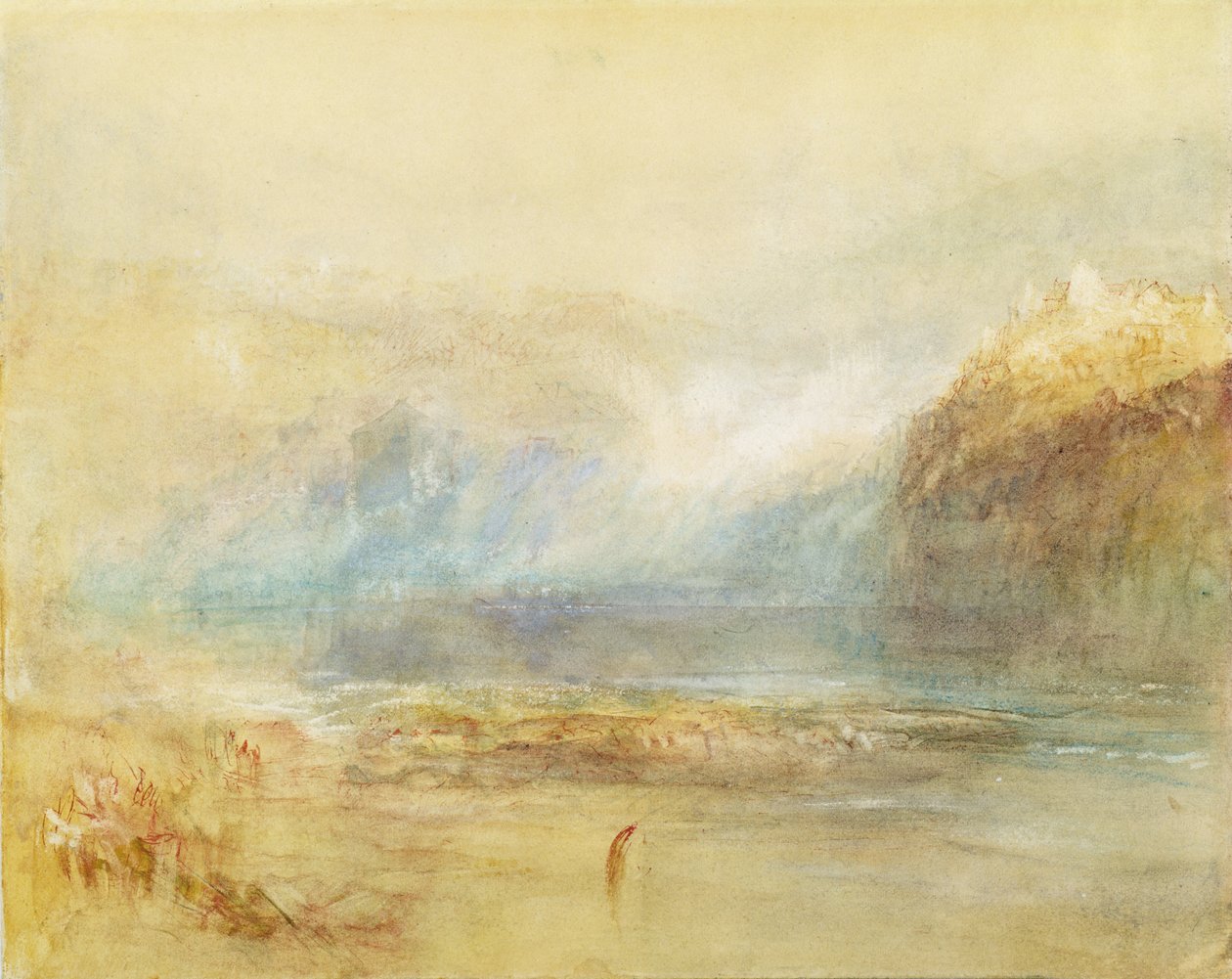 Reinin putoukset Schaffhausenissa tekijältä Joseph Mallord William Turner