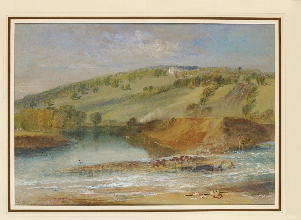 Farnley Hall, Wharfen ja Washburnin risteyksestä tekijältä Joseph Mallord William Turner