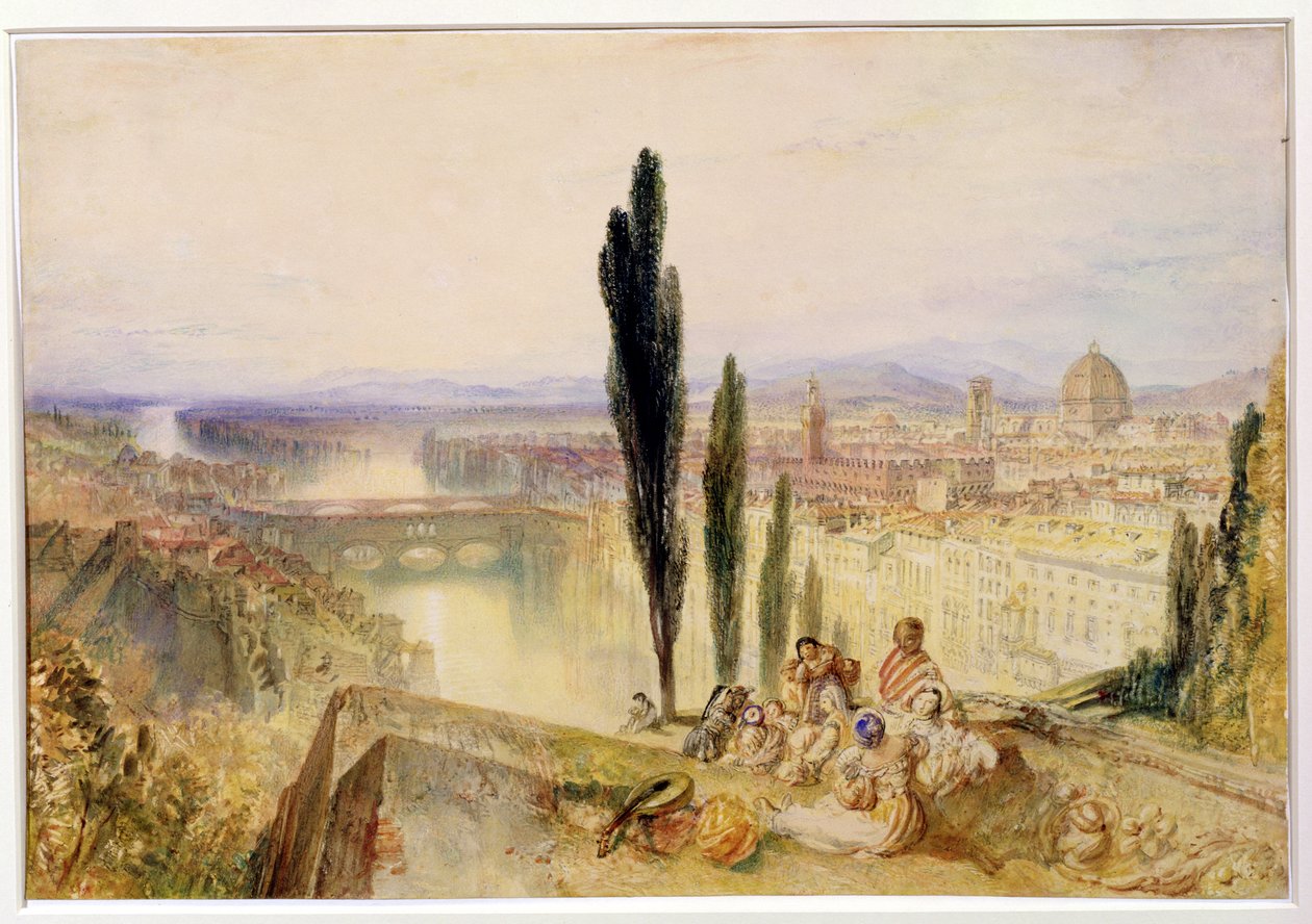 Huonekalut ja erilaiset esineet 1100- ja 1300-luvuilta tekijältä Joseph Mallord William Turner