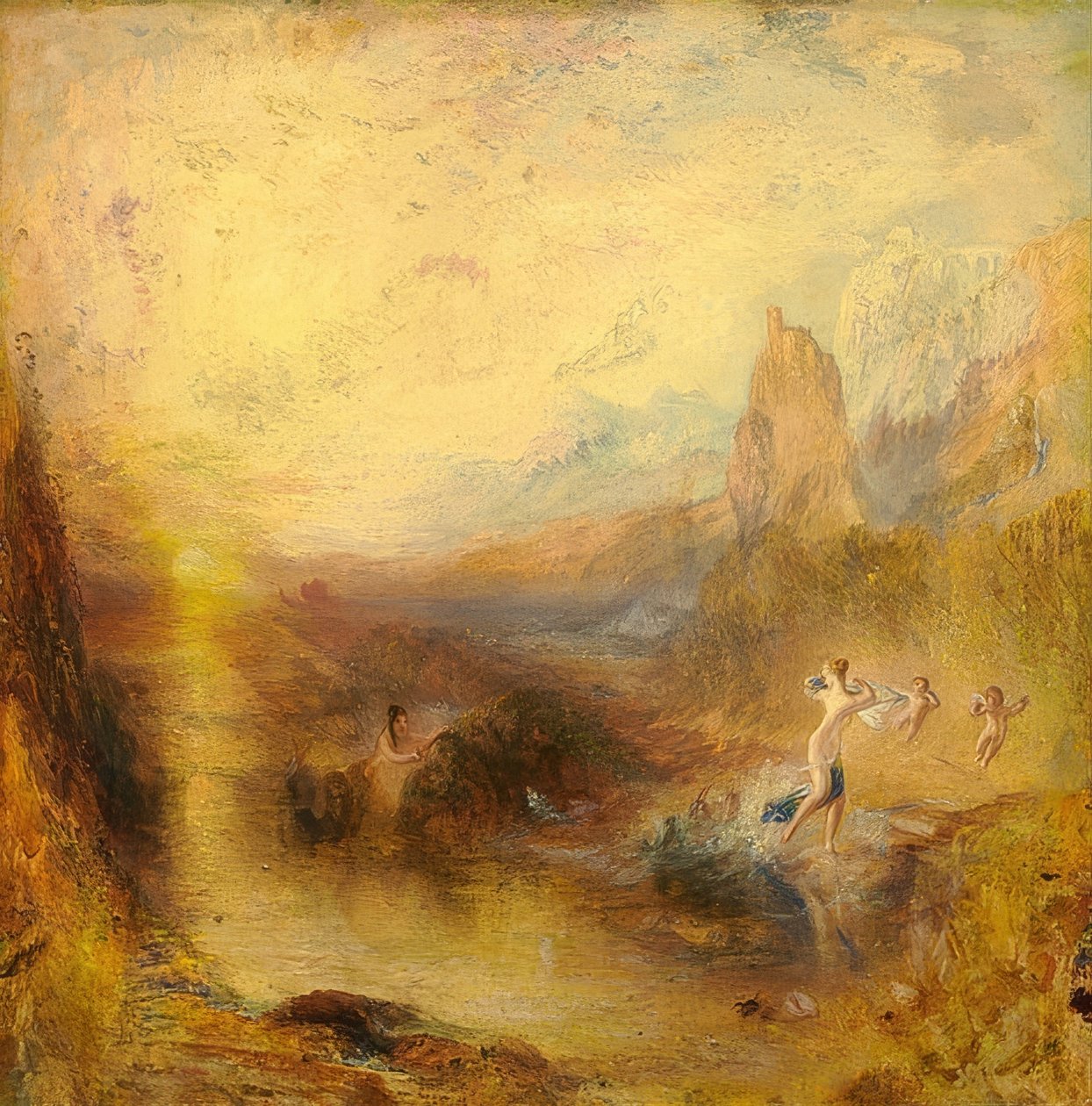 Glaukoosi ja syyllisyys. 1841 tekijältä Joseph Mallord William Turner