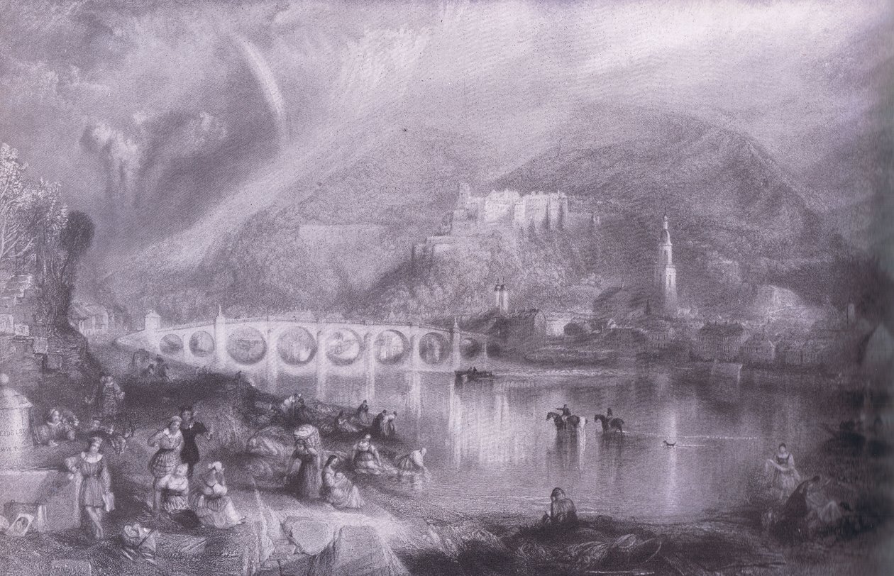 Heidelberg, Bibbys Annual, 1916-1917 tekijältä Joseph Mallord William Turner